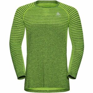 Odlo Pánské tričko s dlouhým rukávem Pánské tričko s dlouhým rukávem, zelená, velikost L