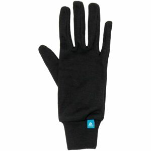 Odlo GLOVES ACTIVE WARM KIDSECO Dětské rukavice, černá, velikost L