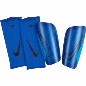 Nike MERCURIAL LITE Chrániče holení, modrá, velikost M