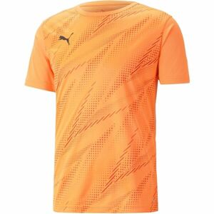 Puma INDIVIDUALRISE GRAPHIC TEE Pánské triko, oranžová, velikost L