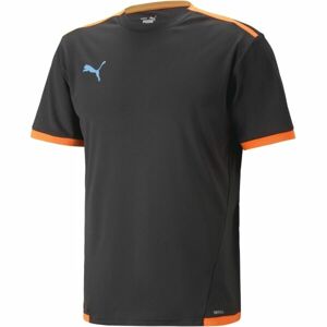 Puma TEAM LIGA JERSEY Pánské fotbalové triko, černá, velikost L