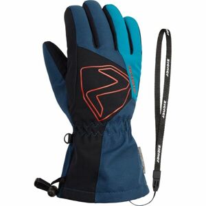 Ziener LAVAL AS® AW JR Dětské lyžařské rukavice, tmavě modrá, velikost 6.5