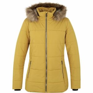 Hannah MAIRI Dámská zimní městská bunda, žlutá, velikost 36