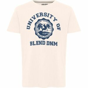 BLEND TEE REGULAR FIT Pánské tričko, bílá, velikost S