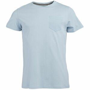 BLEND REGULAR FIT Pánské tričko, světle modrá, velikost M