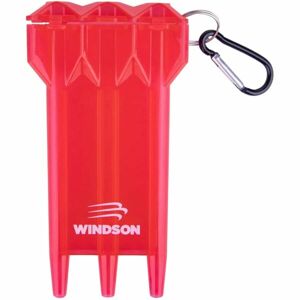Windson CASE PET Transportní plastové pouzdro na 3 šipky, červená, velikost os