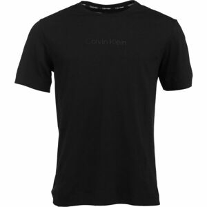 Calvin Klein ESSENTIALS PW S/S Pánské tričko, černá, veľkosť S