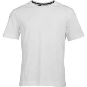 Calvin Klein ESSENTIALS PW S/S Pánské tričko, bílá, velikost XXL