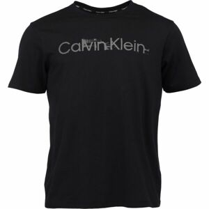 Calvin Klein ESSENTIALS PW S/S Pánské tričko, černá, veľkosť XXL
