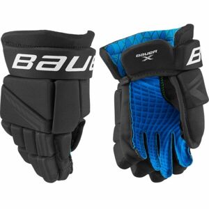 Bauer X GLOVE YTH Dětské hokejové rukavice, černá, velikost