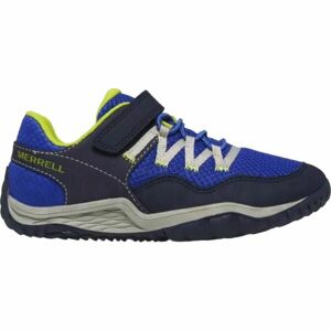 Merrell TRAIL GLOVE 7 A/C Dětské volnočasové boty, modrá, veľkosť 33