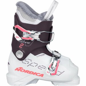 Nordica SPEEDMACHINE J 2 Dětské lyžařské boty, bílá, velikost 21