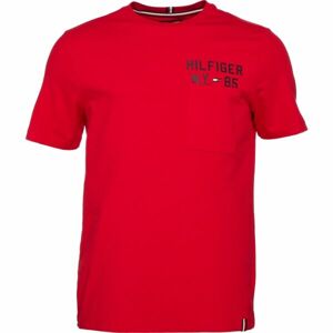 Tommy Hilfiger GRAPHIC S/S TEE Pánské tričko, červená, velikost