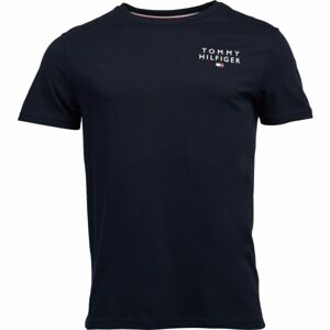 Tommy Hilfiger TH ORIGINAL-CN SS TEE LOGO Pánské tričko, tmavě modrá, velikost S