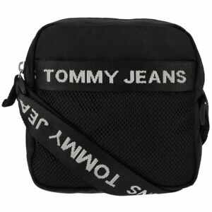 Tommy Hilfiger TJM ESSENTIAL SQUARE REPORTER Unisexová taška přes rameno, černá, velikost