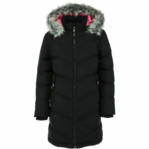 Lewro ZAZA Dívčí zimní kabát, černá, velikost 116-122