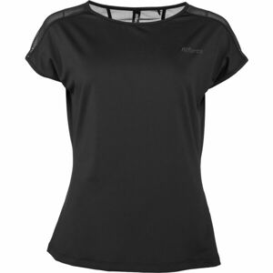 Fitforce MYRIS Dámské fitness triko, černá, velikost XS
