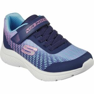 Skechers MICROSPEC PLUS Dětská volnočasová obuv, modrá, veľkosť 35