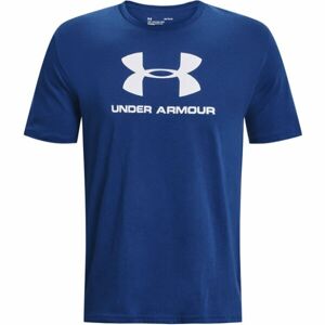 Under Armour SPORTSTYLE LOGO Pánské triko, modrá, veľkosť XXXL