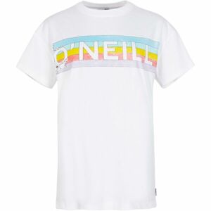 O'Neill CONNECTIVE GRAPHIC LONG TSHIRT Dámské tričko, bílá, velikost M