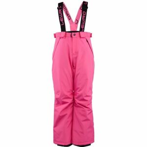 Lewro PAXTON Dětské zimní kalhoty, růžová, velikost 116-122