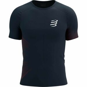 Compressport PERFORMANCE SS TSHIRT M Pánské běžecké triko, černá, velikost L