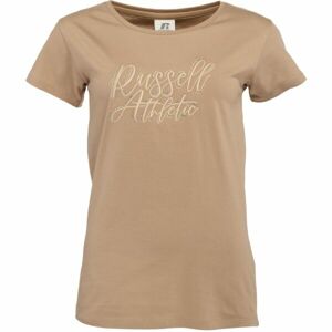 Russell Athletic TEE SHIRT W Dámské tričko, béžová, velikost XS