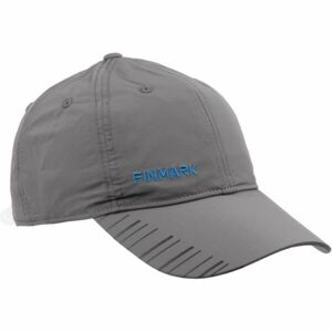 Finmark SUMMER CAP Letní sportovní kšiltovka, šedá, velikost UNI