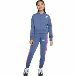 Nike SPORTSWEAR Dívčí sportovní souprava, modrá, velikost S