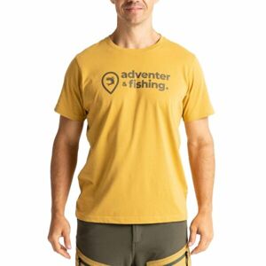 ADVENTER & FISHING Pánské tričko Pánské tričko, hnědá, velikost S