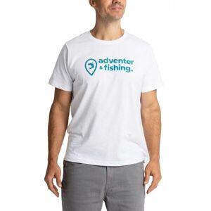 ADVENTER & FISHING Pánské tričko Pánské tričko, bílá, velikost M