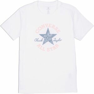 Converse CHUCK PATCH INFILL TEE Dámské tričko, bílá, veľkosť XL
