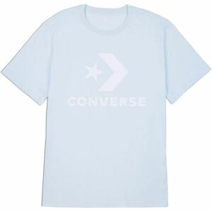 Converse STANDARD FIT CENTER FRONT LARGE LOGO STAR CHEV SS TEE Unisexové tričko, světle modrá, velikost XXS
