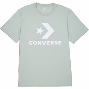 Converse STANDARD FIT CENTER FRONT LARGE LOGO STAR CHEV SS TEE Unisexové tričko, světle zelená, veľkosť S