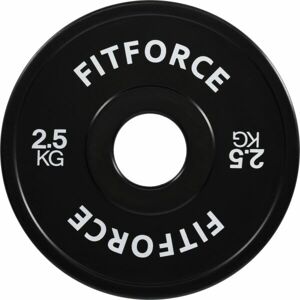 Fitforce PLRO 2,5 KG x 50 MM Nakládací kotouč, černá, velikost 2,5 KG