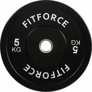 Fitforce PLRO 5 KG x 50 MM Nakládací kotouč, černá, veľkosť 5 KG