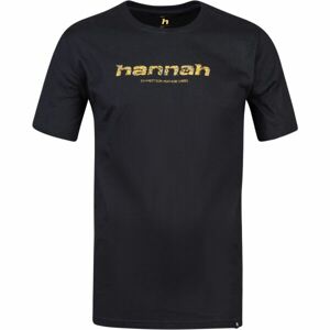 Hannah RAVI Pánské tričko, černá, velikost XL
