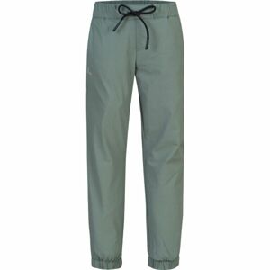 Hannah VELI JR Dětské volnočasové kalhoty, tmavě zelená, velikost 110-116