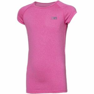 PROGRESS EQ GIRA GIRL SS Dívčí jezdecké triko, růžová, velikost 140-146