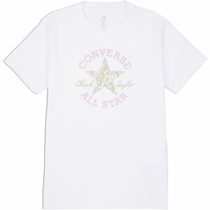 Converse CHUCK PATCH INFILL Dámské tričko, bílá, velikost L