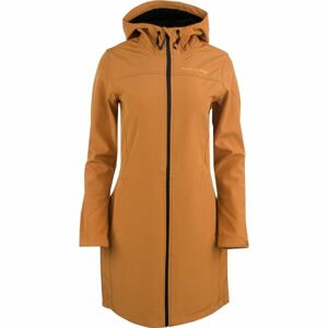 ALPINE PRO GARSA Dámský kabát, žlutá, velikost XL