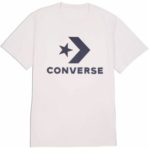 Converse STANDARD FIT CENTER FRONT LARGE LOGO STAR CHEV SS TEE Unisexové tričko, béžová, velikost XS