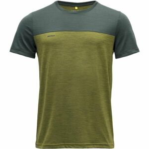 Devold NORANG MERINO 150 Pánské triko, zelená, velikost M