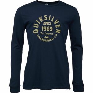 Quiksilver CIRCLED SCRIPT FRONT Pánské tričko, modrá, velikost XXL