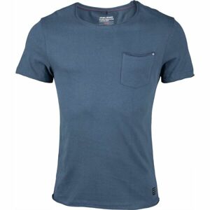 BLEND T-SHIRT S/S Pánské tričko, modrá, velikost XXXL