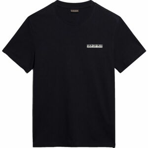 Napapijri S-WARHOLM Pánské tričko, černá, velikost XL