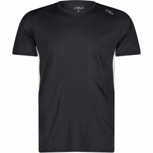 CMP MAN T-SHIRT Pánské triko na kolo, černá, veľkosť 48