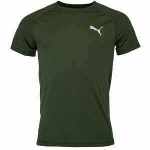 Puma EVOSTRIPE Pánské tričko, zelená, velikost L