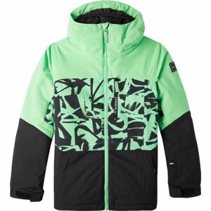 O'Neill CARBONITE Chlapecká lyžařská/snowboardová bunda, světle zelená, veľkosť 128