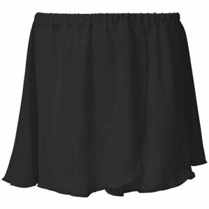 PAPILLON PULL-ON SKIRT Dívčí sukně, černá, veľkosť 128/140